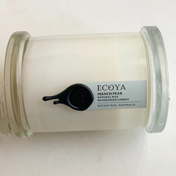 ECOYA French Pear Natural Wax 9.5 oz Fragranced Candle Made in AUSTRALIA - Picture 4 of 9
